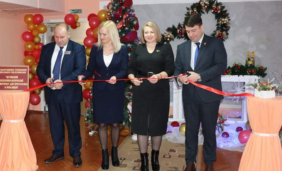 В Щучинском доме-интернате состоялось торжественное открытие отделения сопровождаемого проживания