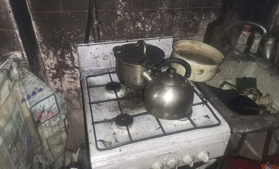В Волковысском районе мужчина получил ожоги из-за пожара в квартире