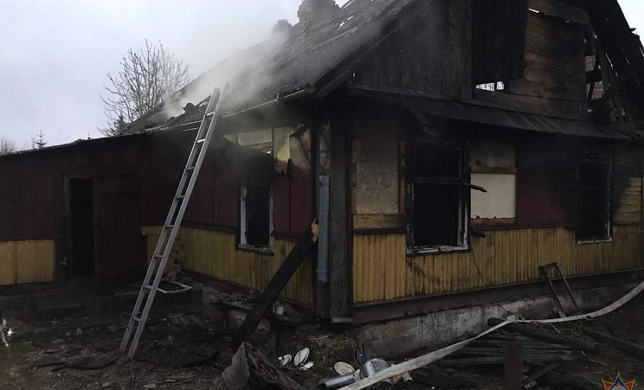 При пожаре в Волковысском районе погиб мужчина