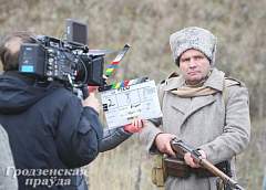 На Ваўкавышчыне каля мелавых кар’ераў здымаецца фільм “Рускі” (ФОТА)
