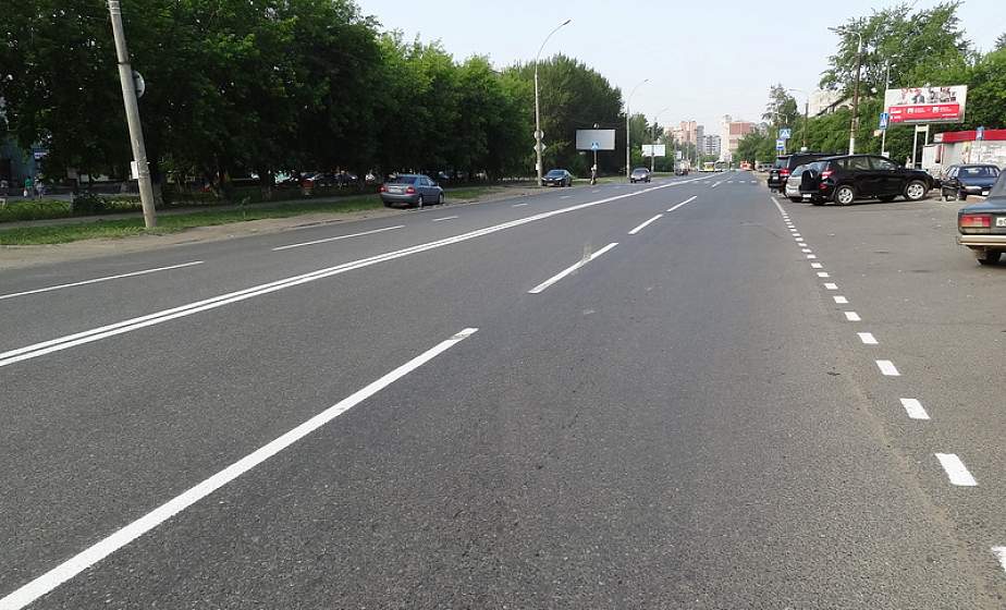 Где будет наноситься дорожная разметка 1 августа?