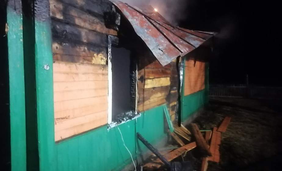 В Лидском районе при пожаре погиб 61-летний мужчина