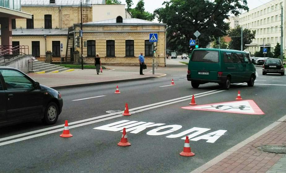 Где будет наноситься дорожная разметка 3 августа?