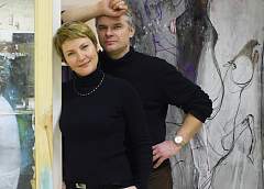 Гродненский художник Александр Сильванович и его жена Ирина вместе почти 40 лет