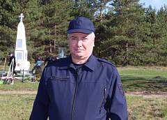 Андрей Мирошниченко, Гродненский транспортный прокурор, старший советник юстиции: «Сегодня белорусы не только совместно трудятся, но и отдают дань памяти и уважения погибшим в годы Великой Отечественной войны» 