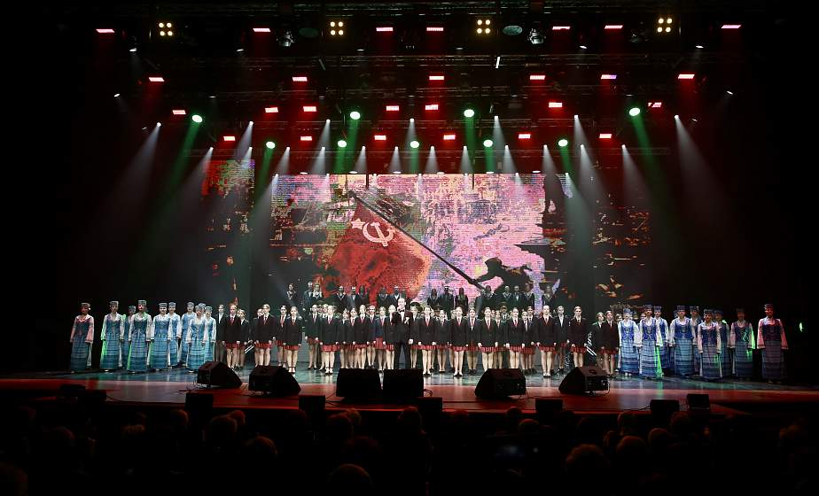 В Гродно прошло торжественное собрание, посвященное Дню Победы