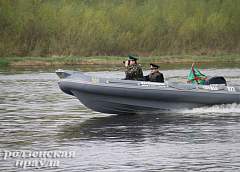 Фоторепортаж: пограничники открыли навигацию по Неману и охраняют 18 км водной границы с Литвой