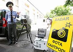 ГАИ обнародовала расположение мобильных датчиков контроля скорости на 6-8 августа