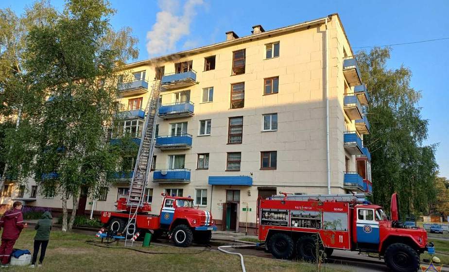 В Дятловском районе при пожаре погибла пенсионерка