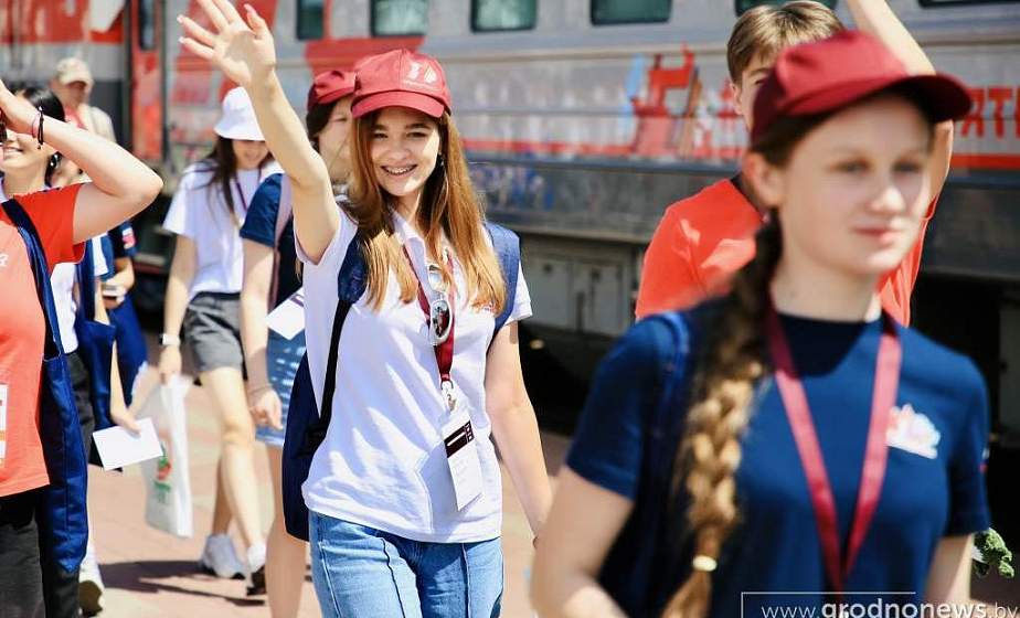 Участники патриотического проекта «Поезд Памяти» отправились из Гродно в Полоцк