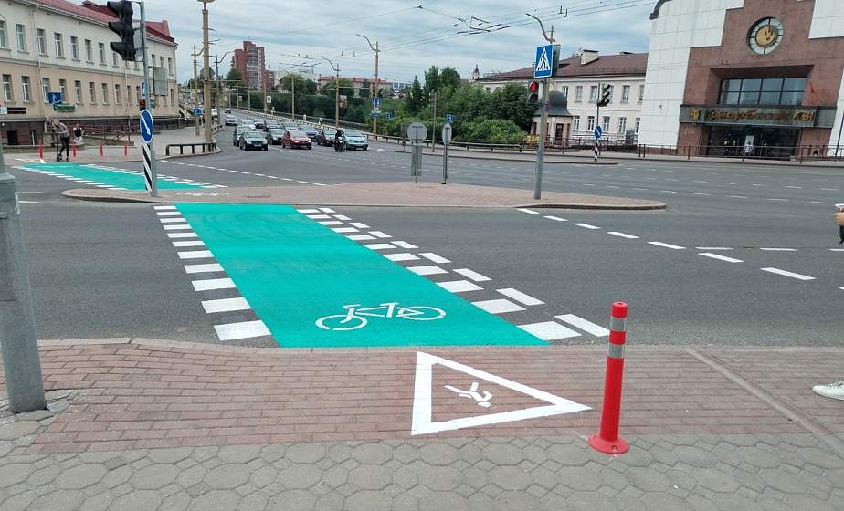 В Гродно появился первый велопереезд
