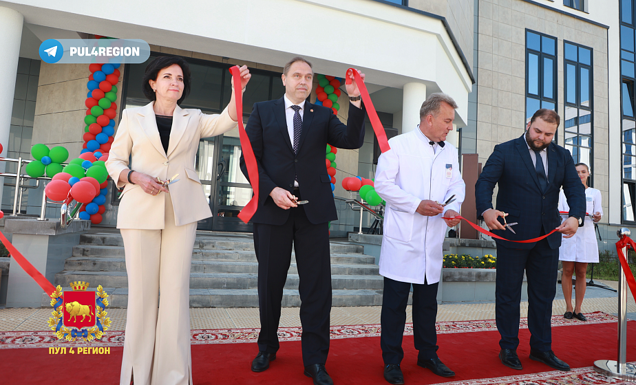 Третий пусковой комплекс первой очереди строительства онкодиспансера открыли в Гродно