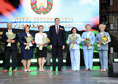 Фотофакт: Торжественное открытие празднования Дня Независимости прошло в Гродно