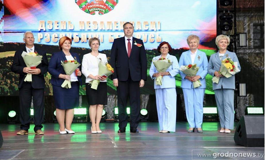 Фотофакт: Торжественное открытие празднования Дня Независимости прошло в Гродно