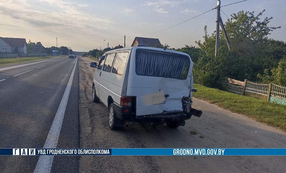 В Лидском районе в результате ДТП пострадал несовершеннолетний