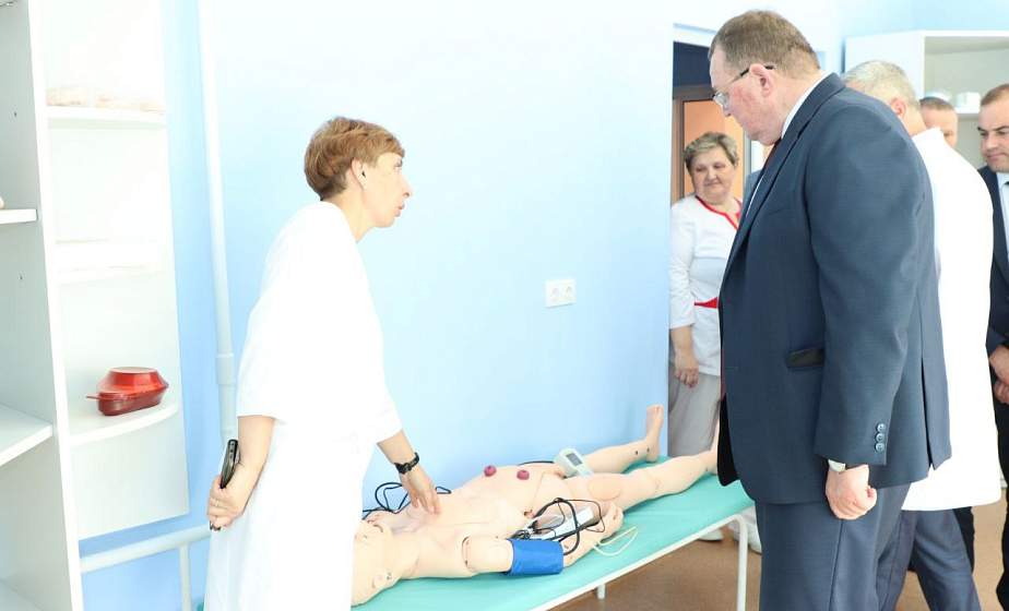 В Дятловской ЦРБ после ремонта открыли хирургическое отделение