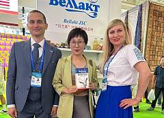 Качество, признанное в мире. Волковысское ОАО «Беллакт» приняло участие в 29-й Ланьчжоуской торгово-инвестиционной международной выставке-ярмарке в Китае