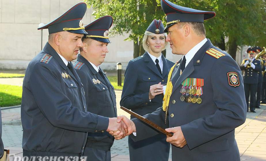 Милиции Гродненщины 70 лет