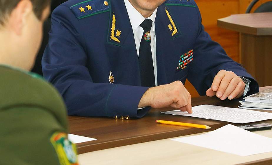Генпрокурор Беларуси Александр Конюк провел прием граждан в штабе ЗОК