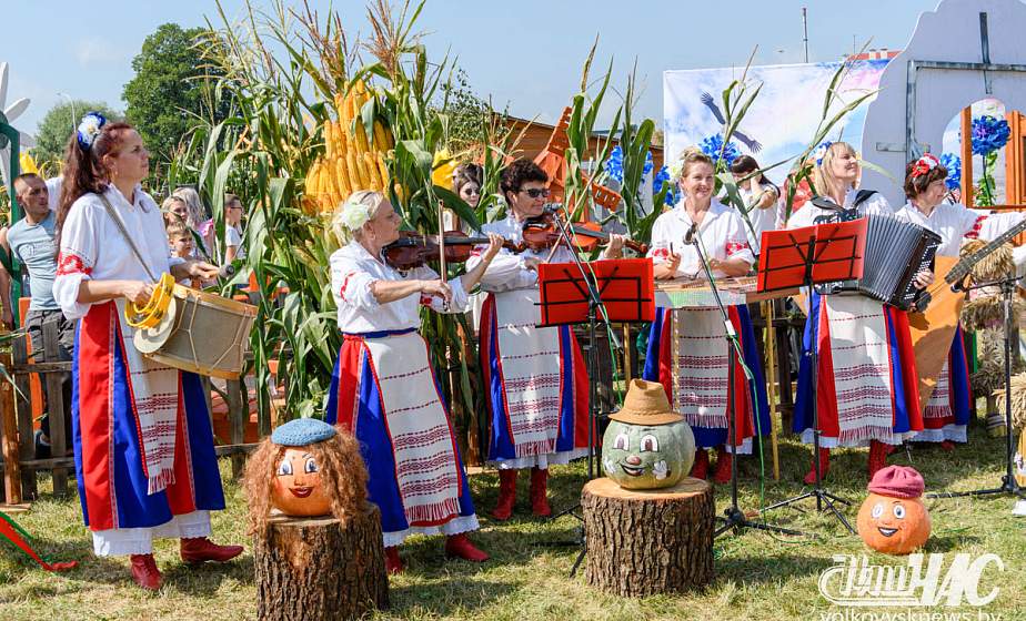 Праздничные шествия, тематические подворья, душистые караваи. Районы Гродненщины празднуют «Дожинки»