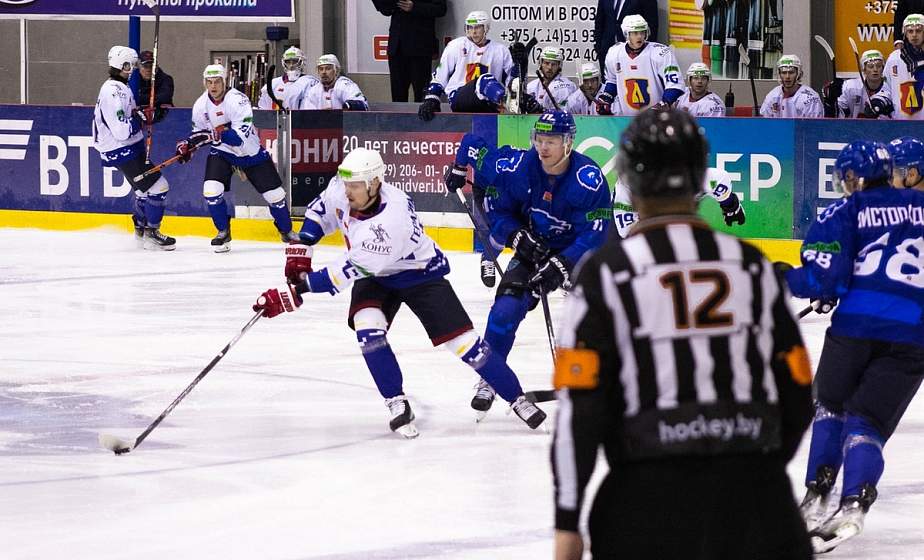 «Лида» уступила «Витебску» в матче чемпионата Беларуси по хоккею