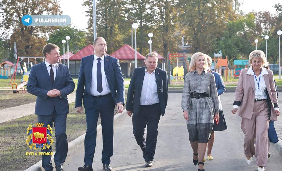 Председатель Гродненского облисполкома Владимир Караник посетил Первомайскую среднюю школу