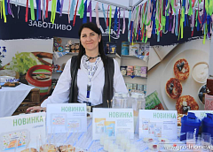 Вкусные новинки и развлечения для взрослых и детей. Волковысское ОАО «Беллакт» радовало гостей на областных «Дажынках-2023» в Зельве