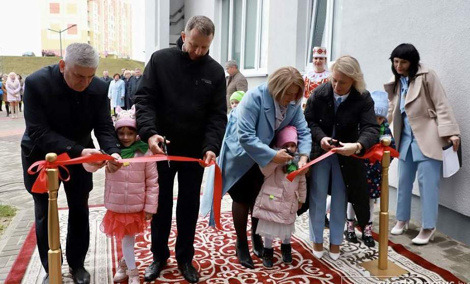 В Слониме открыли новый детский сад 