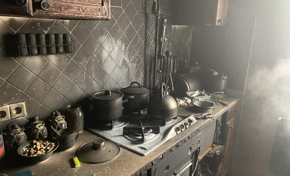 В Слониме кот спас своего хозяина от гибели в пожаре