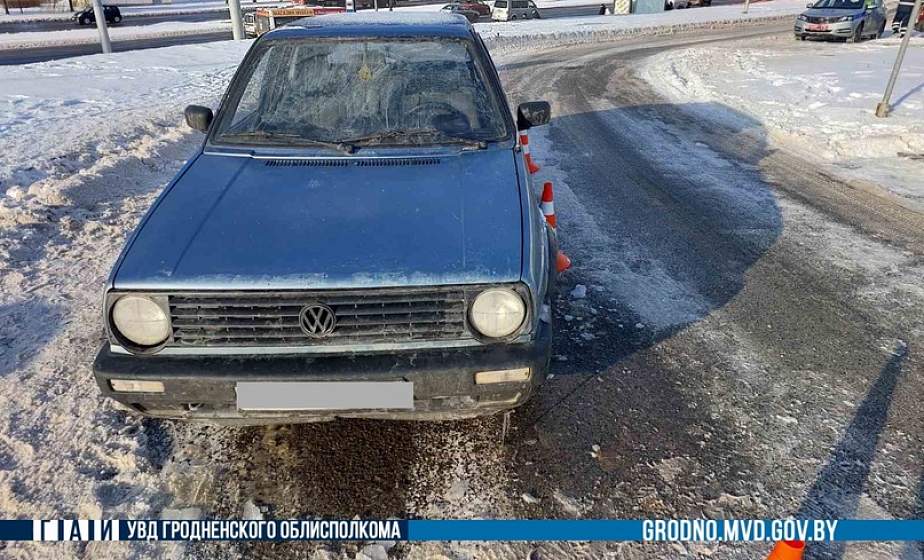 В Гродно водитель наехал на пешехода