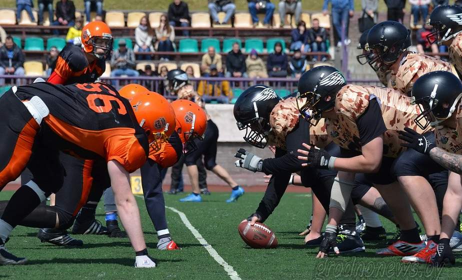 В Гродно пришел американский футбол