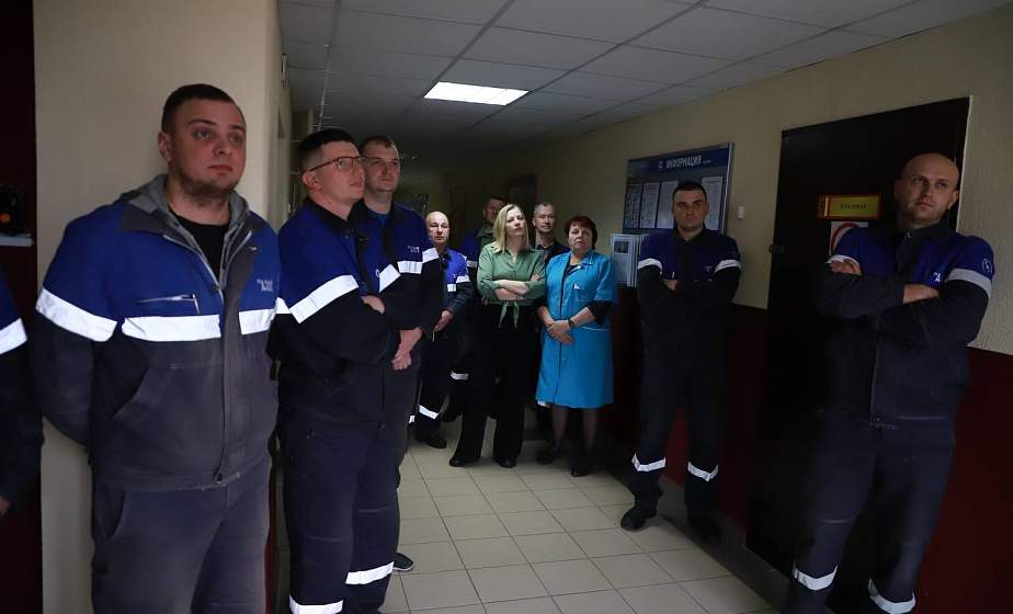 Коллектив ОАО «Гродно Азот» присоединился к просмотру прямой трансляции первого заседания ВНС
