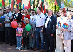 Мир. Труд. Май. В Гродно состоялось торжественное открытие Праздника труда