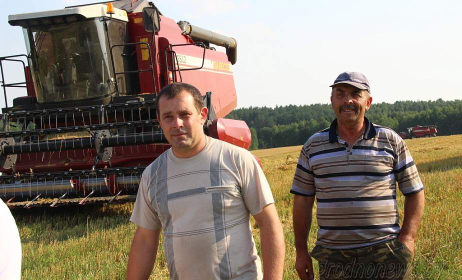 Побач з бацькам на жніве