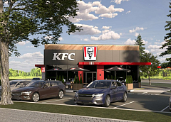 Каким будет новый ресторан KFC на улице Советских Пограничников в Гродно