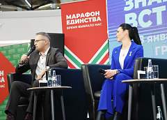 «Знаковая встреча» с известными белорусами стала одним из самых запоминающихся событий во второй день «Марафона единства» в Гродно