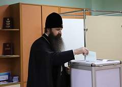 «Мы делаем выбор, который определит нашу жизнь и стратегию развития страны». Архиепископ Гродненский и Волковысский Антоний принял участие в досрочном голосовании