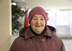 Гродненка Валентина Ворон: «Я пришла на выборы, потому что хочу только лучшего для своей страны»