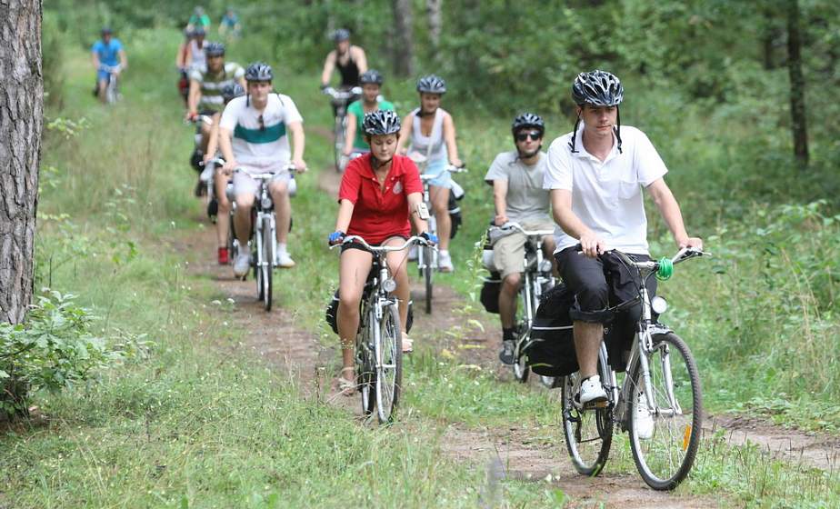 Из Гродно и Друскининкая в сторону белорусско-литовской границы прокладываю  велодорожки