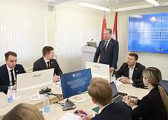 В Гродно состоялось первое выездное заседание президиума Молодежного совета при Совете Республики Национального собрания Республики Беларусь