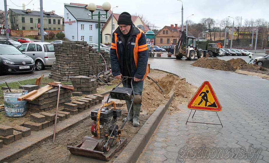 Первая платная парковка с почасовой оплатой заработает в центре Гродно в начале декабря