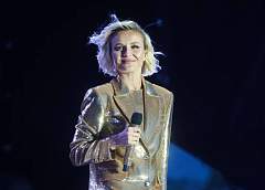 Полина Гагарина выступила в Гродно на концерте, посвященном 80-летию Великой Победы