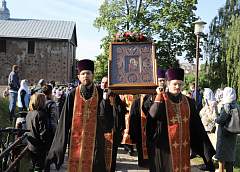 Коложские торжества в Гродно собрали православных верующих  