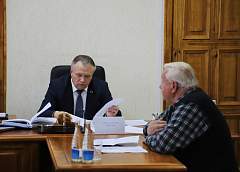 В Лиде прием граждан провел заместитель председателя, председатель судебной коллегии по уголовным делам Верховного Суда Республики Беларусь Сергей Кондратьев