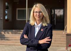 Екатерина Семенович, инженер по охране окружающей среды, председатель ОПО ОАО «Гроднохлебпром», делегат ВНС: «Принятые на ВНС решения будут судьбоносными для нашей страны»