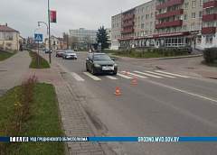 В Слониме водитель сбила пожилую женщину на пешеходном переходе