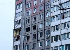 В Гомеле начали подготовку к демонтажу верхних этажей пострадавшего при ЧС подъезда дома