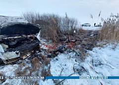 В Берестовицком районе бус вылетел в кювет