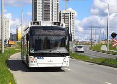 Гродненский тиктокер жалуется на движение общественного транспорта: под раздачу попал троллейбус №23 