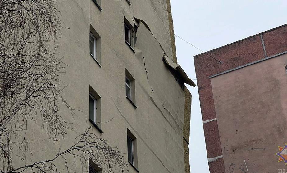 Уголовное дело возбуждено по факту взрыва в гомельской многоэтажке